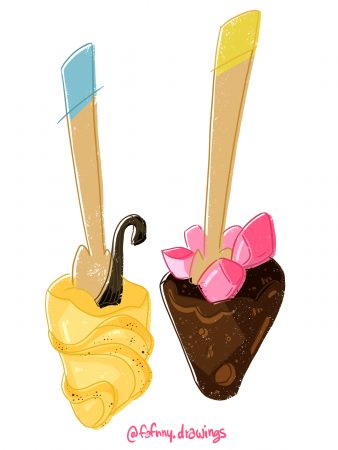 cuilleres-chocolat-couleur-illustratrice-lille-illustrateur-dessin-freelance