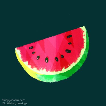 fruit exotique illustration dessin lille freelance